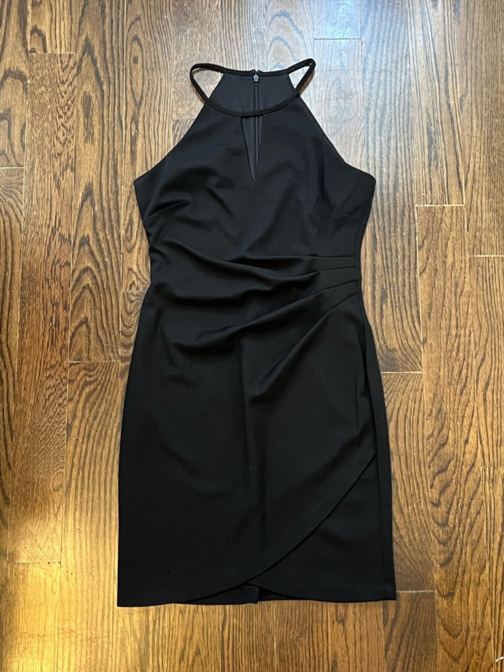 Guess Black Halter Sheath Dress